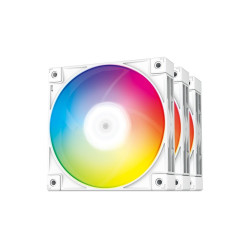 DeepCool Комплект вентилатори Fan Pack 3-in-1 3x120mm - FC120 White, Addressable RGB DeepCool Комплект вентилатори Fan Pack 3-in-1 3x120mm - FC120 White, Addressable RGB