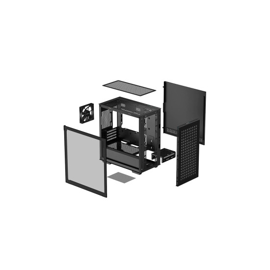DeepCool кутия Case mATX - CH370 DeepCool кутия Case mATX - CH370