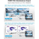 Vention докинг станция Type-C Docking Station Power Distribution 3.0 87W - HDMI, Type-C x 1, USB3.0 x 2, USB 2.0 x 2, LAN, SD/TF, VGA - TFGHB Vention докинг станция Type-C Docking Station Power Distribution 3.0 87W - HDMI, Type-C x 1, USB3.0 x 2, USB 2.0 x 2, LAN, SD/TF, VGA - TFGHB