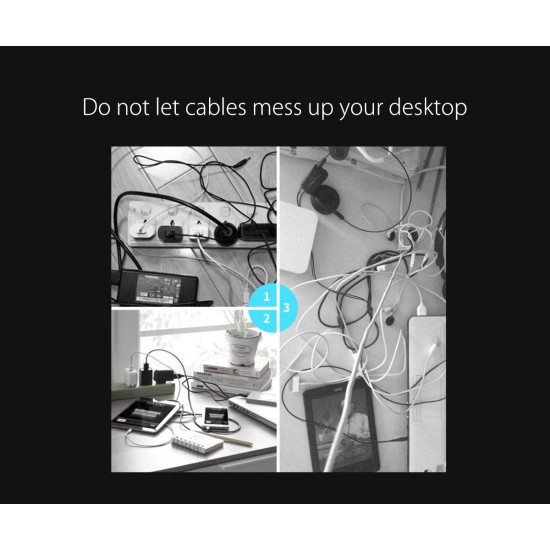Orico организатор за кабели Cable Management - CBSX-BK Orico организатор за кабели Cable Management - CBSX-BK