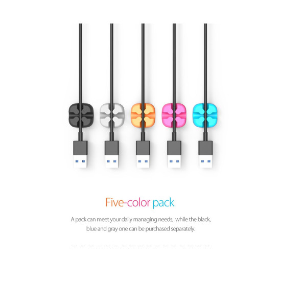 Orico организатор за кабели Cable Management - CBSX-BK Orico организатор за кабели Cable Management - CBSX-BK