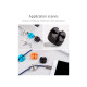 Orico организатор за кабели Cable Management - CBSX-BK Orico организатор за кабели Cable Management - CBSX-BK