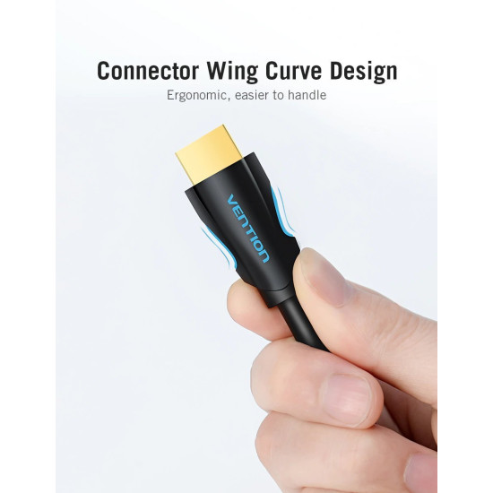 Vention кабел Cable HDMI 2.0 15.0m - 4K/60Hz Black - VAA-M02-B1500