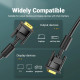 Vention Кабел за монитор Cable VGA HD15 M / M 2.0m Gold Plated, 2 Ferrites - DAEBH