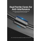 Vention Кабел за монитор Cable VGA HD15 M / M 2.0m Gold Plated, 2 Ferrites - DAEBH
