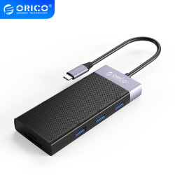Orico докинг станция Type-C Docking Station Power Distribution 3.0 87W - HDMI, Type-C x 1, USB3.0 x 1, USB 2.0 x 2, LAN, SD, VGA, Audio - MDK-10P-BK Orico докинг станция Type-C Docking Station Power Distribution 3.0 87W - HDMI, Type-C x 1, USB3.0 x 1, USB 2.0 x 2, LAN, SD, VGA, Audio - MDK-10P-BK