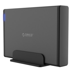 Orico кутия за диск Storage - Case - 3.5 inch Vertical, USB3.0, Power adapter, UASP, black - 7688U3-BK Orico кутия за диск Storage - Case - 3.5 inch Vertical, USB3.0, Power adapter, UASP, black - 7688U3-BK