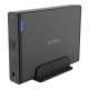 Orico кутия за диск Storage - Case - 3.5 inch Vertical, USB3.1 Type-C, Power adapter, UASP, black - 7688C3-BK Orico кутия за диск Storage - Case - 3.5 inch Vertical, USB3.1 Type-C, Power adapter, UASP, black - 7688C3-BK
