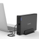 Orico кутия за диск Storage - Case - 3.5 inch Vertical, USB3.1 Type-C, Power adapter, UASP, black - 7688C3-BK Orico кутия за диск Storage - Case - 3.5 inch Vertical, USB3.1 Type-C, Power adapter, UASP, black - 7688C3-BK