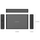 Orico кутия за диск Storage - Case - 3.5 inch Vertical, USB3.1 Type-C, Power adapter, UASP, black - 7688C3-BK Orico кутия за диск Storage - Case - 3.5 inch Vertical, USB3.1 Type-C, Power adapter, UASP, black - 7688C3-BK