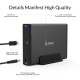 Orico кутия за диск Storage - Case - 3.5 inch Vertical, USB3.1 Type-C, Power adapter, UASP, black - 7688C3-BK Orico кутия за диск Storage - Case - 3.5 inch Vertical, USB3.1 Type-C, Power adapter, UASP, black - 7688C3-BK