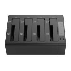 Orico докинг станция Storage - HDD/SSD Dock/Duplicator - 4x 2.5 and 3.5 inch USB3.0, black - 6648US3-C Orico докинг станция Storage - HDD/SSD Dock/Duplicator - 4x 2.5 and 3.5 inch USB3.0, black - 6648US3-C