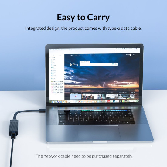 Orico адаптер USB3.0 to LAN Gigabit 1000Mbps black - UTK-U3 Orico адаптер USB3.0 to LAN Gigabit 1000Mbps black - UTK-U3