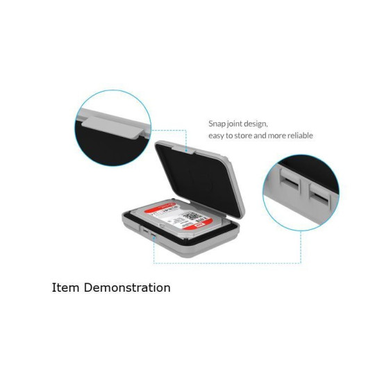 Orico предпазна кутия за харддиск Hard Disk Protection Box 3.5 Orico предпазна кутия за харддиск Hard Disk Protection Box 3.5