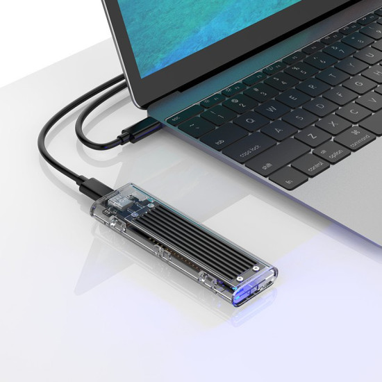 Orico външна кутия за диск Storage - Case - M.2 NVMe M key - USB3.1 Type-C - TCM2-C3-BK Orico външна кутия за диск Storage - Case - M.2 NVMe M key - USB3.1 Type-C - TCM2-C3-BK