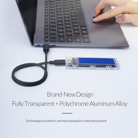 Orico външна кутия за диск Storage - Case - M.2 NVMe M key - USB3.1 Type-C - TCM2-C3-BK Orico външна кутия за диск Storage - Case - M.2 NVMe M key - USB3.1 Type-C - TCM2-C3-BK