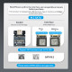 Orico външна кутия за диск Storage - Case - M.2 NVMe M-key 10 Gbps Space Gray - MM2C3-G2-GY Orico външна кутия за диск Storage - Case - M.2 NVMe M-key 10 Gbps Space Gray - MM2C3-G2-GY