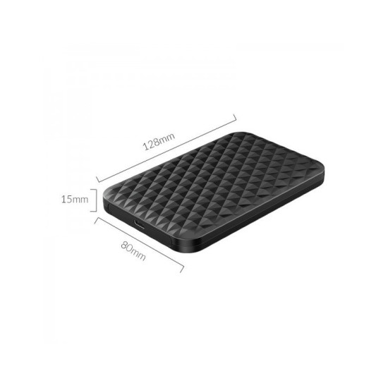 Orico външна кутия за диск Storage - Case - 2.5 inch TYPE C Black - 2520C3-BK Orico външна кутия за диск Storage - Case - 2.5 inch TYPE C Black - 2520C3-BK