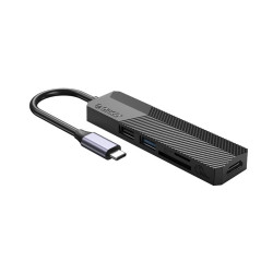 Orico докинг станция Docking Station Type-C 5-in-1 - MDK-5P Black - Card Reader, HDMI, USB3.0 x1, USB2.0 x1 Orico докинг станция Docking Station Type-C 5-in-1 - MDK-5P Black - Card Reader, HDMI, USB3.0 x1, USB2.0 x1