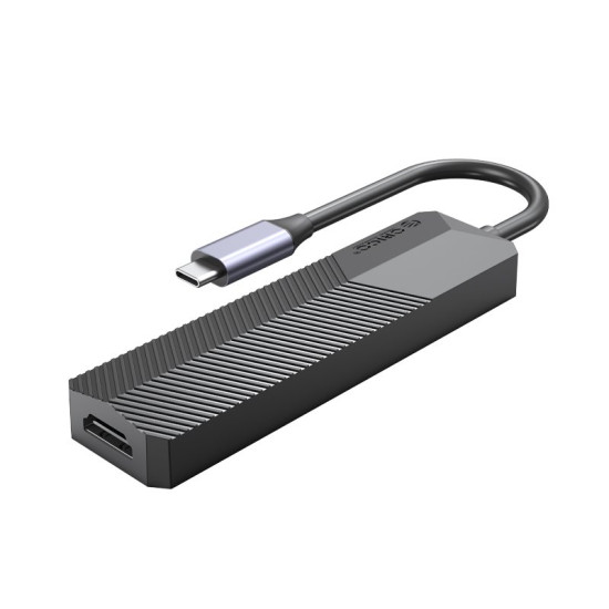 Orico докинг станция Docking Station Type-C 5-in-1 - MDK-5P Black - Card Reader, HDMI, USB3.0 x1, USB2.0 x1 Orico докинг станция Docking Station Type-C 5-in-1 - MDK-5P Black - Card Reader, HDMI, USB3.0 x1, USB2.0 x1