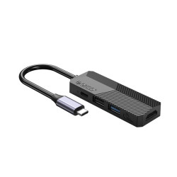 Orico докинг станция Docking Station Type-C 4-in-1 Power Distribution 55W - MDK-4P Black - HDMI, Type-C x 1, USB3.0 x1, USB2.0 x1 Orico докинг станция Docking Station Type-C 4-in-1 Power Distribution 55W - MDK-4P Black - HDMI, Type-C x 1, USB3.0 x1, USB2.0 x1