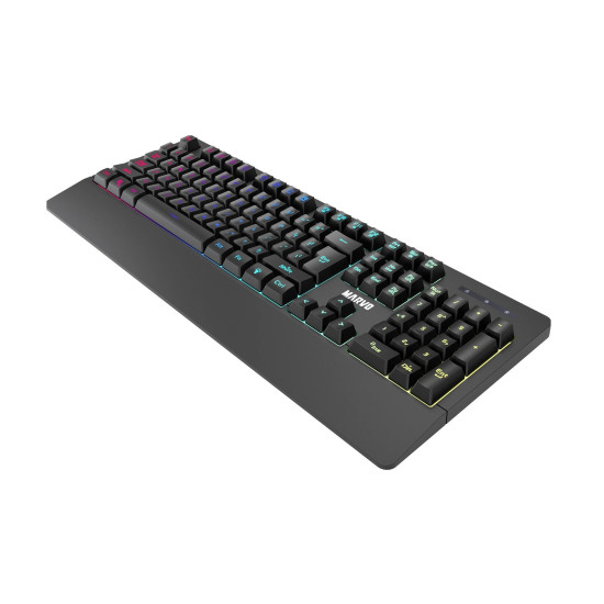 Marvo геймърска клавиатура Gaming Keyboard K635 - Wrist support, 104 keys, Anti-ghosting, Backlight Marvo геймърска клавиатура Gaming Keyboard K635 - Wrist support, 104 keys, Anti-ghosting, Backlight