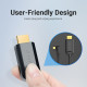 Vention Кабел Type-C to HDMI Cable Right Angle 1.5M Black - CGVBG Vention Кабел Type-C to HDMI Cable Right Angle 1.5M Black - CGVBG