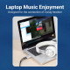 Vention външна звукова карта USB Sound card - Headphones, Mic, Silver - VAB-S13