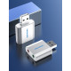 Vention външна звукова карта USB Sound card - Headphones, Mic, Silver - VAB-S13