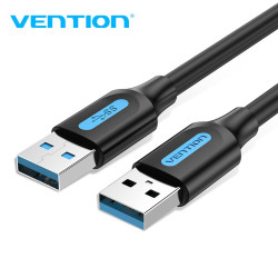 Vention Кабел USB 3.0 AM / AM - 1.5M Black - CONBG Vention Кабел USB 3.0 AM / AM - 1.5M Black - CONBG