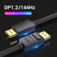 Vention Кабел Cable - Display Port v1.2 DP M / M Black 4K 2M - HACBH Vention Кабел Cable - Display Port v1.2 DP M / M Black 4K 2M - HACBH