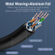 Vention Кабел LAN SSTP Cat.7 Patch Cable - 5M Black 10Gbps - ICDBJ