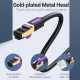 Vention Кабел LAN SSTP Cat.7 Patch Cable - 0.5M Black 10Gbps - ICDBD Vention Кабел LAN SSTP Cat.7 Patch Cable - 0.5M Black 10Gbps - ICDBD