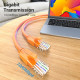 Vention Кабел LAN UTP Cat.6 Patch Cable - 2M Orange - IBEOH Vention Кабел LAN UTP Cat.6 Patch Cable - 2M Orange - IBEOH