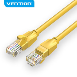 Vention Кабел LAN UTP Cat.6 Patch Cable - 1M Yellow - IBEYF Vention Кабел LAN UTP Cat.6 Patch Cable - 1M Yellow - IBEYF
