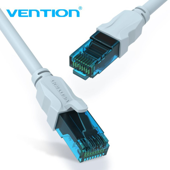 Vention Кабел LAN UTP Cat5e Patch Cable - 1M Blue - VAP-A10-S100 Vention Кабел LAN UTP Cat5e Patch Cable - 1M Blue - VAP-A10-S100