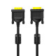 VCom кабел DVI 24+1 Dual Link M / M +2 Ferrites - CG442GD-5m
