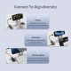 Orico хъб USB2.0 HUB 4 port White - FL02-WH Orico хъб USB2.0 HUB 4 port White - FL02-WH