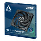 Arctic управляем вентилатор Fan 120x120x15mm - P12 SLIM PWM PST - 300-2100 RPM Arctic управляем вентилатор Fan 120x120x15mm - P12 SLIM PWM PST - 300-2100 RPM