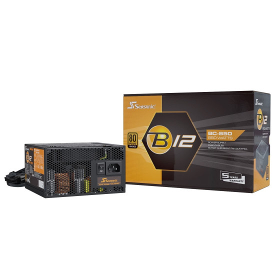 Seasonic Захранване PSU 850W Bronze - B12 BC-850 Seasonic Захранване PSU 850W Bronze - B12 BC-850