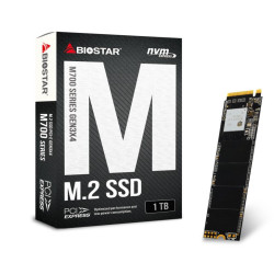 Biostar диск SSD 1TB M.2 PCI Express - M700-1TB Biostar диск SSD 1TB M.2 PCI Express - M700-1TB