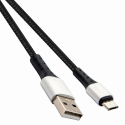 VCom Кабел USB 2.0 AM / Micro USB M 2A Charging, 1m - CU278M VCom Кабел USB 2.0 AM / Micro USB M 2A Charging, 1m - CU278M