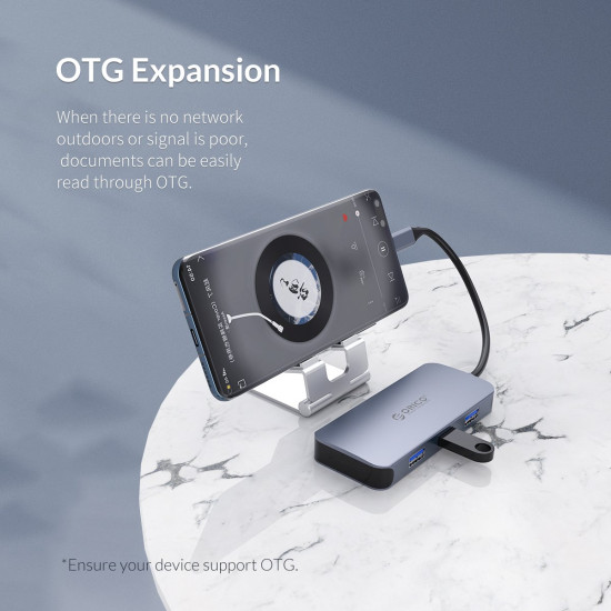 Orico докинг станция Docking Station Type-C Power Distribution 3.0 100W - LAN, HDMI, Type-C x 1, USB3.0 x 3 - MC-U602P Orico докинг станция Docking Station Type-C Power Distribution 3.0 100W - LAN, HDMI, Type-C x 1, USB3.0 x 3 - MC-U602P