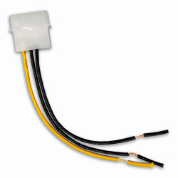Makki кабел Cable Male Molex -> wires 1x12V 2xGround Makki кабел Cable Male Molex -> wires 1x12V 2xGround