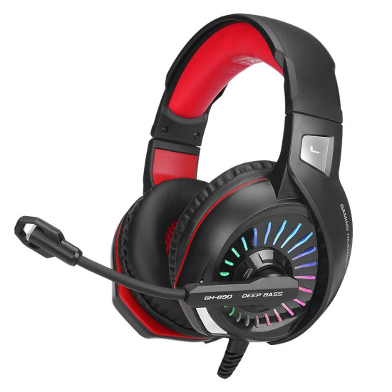 Xtrike ME геймърски слушалки Gaming Headphones GH-890 - RGB, 50mm, PC/Consoles Xtrike ME геймърски слушалки Gaming Headphones GH-890 - RGB, 50mm, PC/Consoles