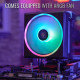 AeroCool охладител CPU Cooler - Cylon 4F BLACK aRGB PWM - ACTC-CL30420.01 AeroCool охладител CPU Cooler - Cylon 4F BLACK aRGB PWM - ACTC-CL30420.01