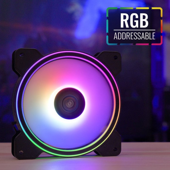 AeroCool вентилатор Fan 120 mm - Saturn 12F ARGB - Addressable RGB - ACF3-ST10237.01 AeroCool вентилатор Fan 120 mm - Saturn 12F ARGB - Addressable RGB - ACF3-ST10237.01