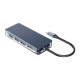 Orico докинг станция Type-C Docking Station Power Distribution 3.0 100W - HDMI, Type-C x 1, USB3.0 x 3, LAN, SD - WB-8P-GY Orico докинг станция Type-C Docking Station Power Distribution 3.0 100W - HDMI, Type-C x 1, USB3.0 x 3, LAN, SD - WB-8P-GY
