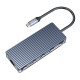 Orico докинг станция Type-C Docking Station Power Distribution 3.0 100W - HDMI, Type-C x 1, USB3.0 x 3, LAN, SD - WB-8P-GY Orico докинг станция Type-C Docking Station Power Distribution 3.0 100W - HDMI, Type-C x 1, USB3.0 x 3, LAN, SD - WB-8P-GY
