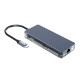 Orico докинг станция Type-C Docking Station Power Distribution 3.0 100W - HDMI, Type-C x 1, USB3.0 x 3, LAN, SD - WB-8P-GY Orico докинг станция Type-C Docking Station Power Distribution 3.0 100W - HDMI, Type-C x 1, USB3.0 x 3, LAN, SD - WB-8P-GY